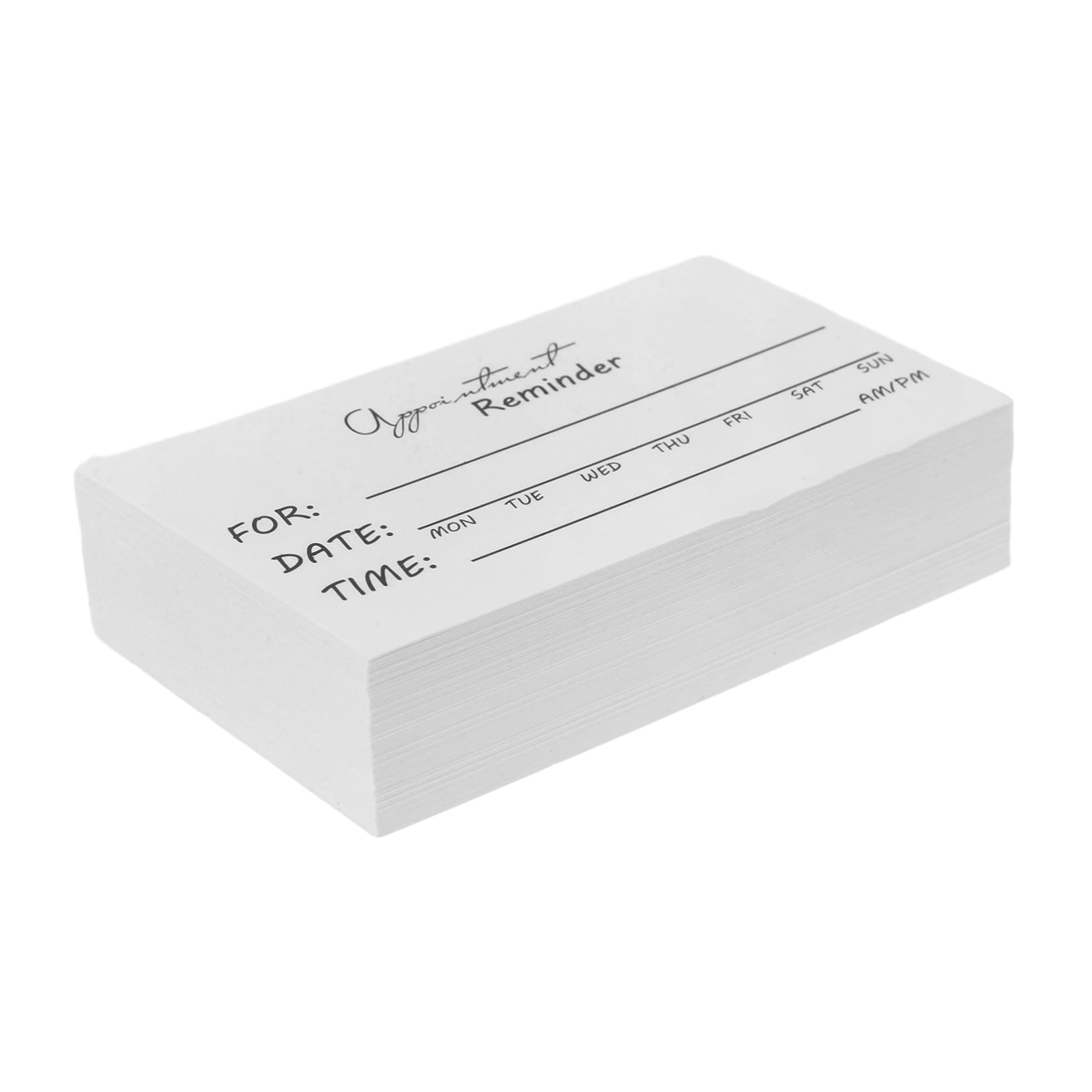 SEWACC 250stücke Appointment Reminder Cards Weiße Karten Zum Beschriften Elegantes Design Für Hochzeiten Und Veranstaltungen Reißfestes Papier Für Angenehmes Schreiben Vielseitig