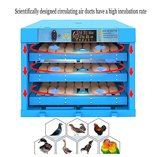 WONOOS Inkubator Brutmaschine Inkubator, Digital Automatic Hatcher Brutkasten Für Hühner, Enten, Gänse Und Tauben,Four… – Bild 7