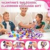 30 Pack Valentines Gifts for Kids Galaxy Slime Valentines with Valentine Day Cards for Valentine Party Favors Valentines Cards for Kids Classroom Boys Valentines for School #4