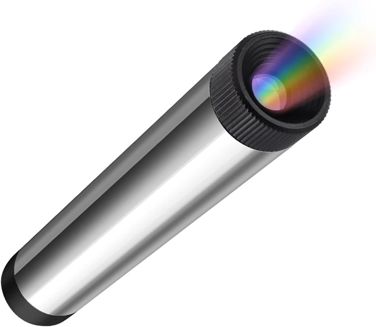 Handheld Diffraction Spectroscope, Gem Full Spectrum Prism Spectroscope, 8mm Eyepiece, Quick Identification Gemstone for Antique, Jewelers, Fairs