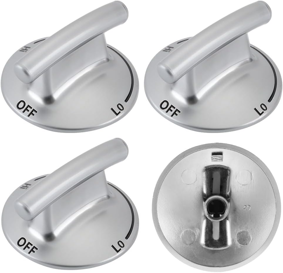 7733P410-60 Surface Burner Knob, Control Knobs Replacement Part fit for Jenn-Air/Maytag/KitchenAid Gas Cooktop Stove, Replaces 74007733, AP5668987, PS2375871, AP6011505 (5Pcs)