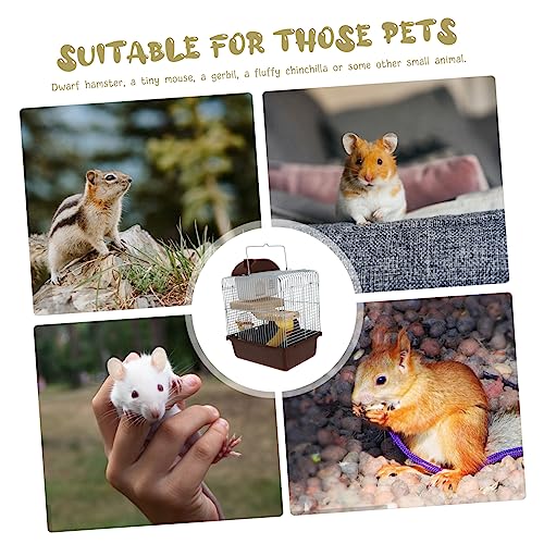 Cage hamster double couche résistante à la déchirure pour petits animaux - 3