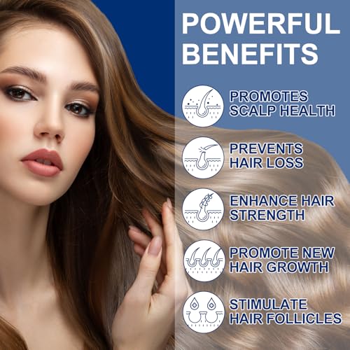 Haarwachstum LöSung, Haarwuchs-öL, EnthäLt Biotin Und RizinusöL, Aktiviert Die Haarfollikel, FöRdert Gesundes Haarwachstum, NäHrt DüNner Werdendes Haar, Hilft Haarausfall Zu Reduzieren 60ml