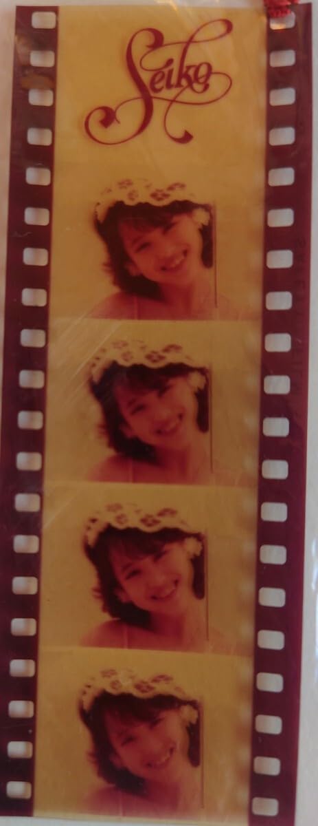Amazon.co.jp: 当時物 松田聖子 ラミネートカード 4枚 フイルムしおり