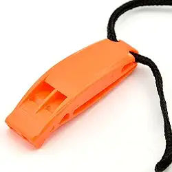 Apito De SobrevivêNcia 5 Em 1 Multifuncional - Com BúSsola, Espelho Sinalizador, Pederneira E Porta-Objetos, Kit De EmergêNcia Para Camping E Trilha