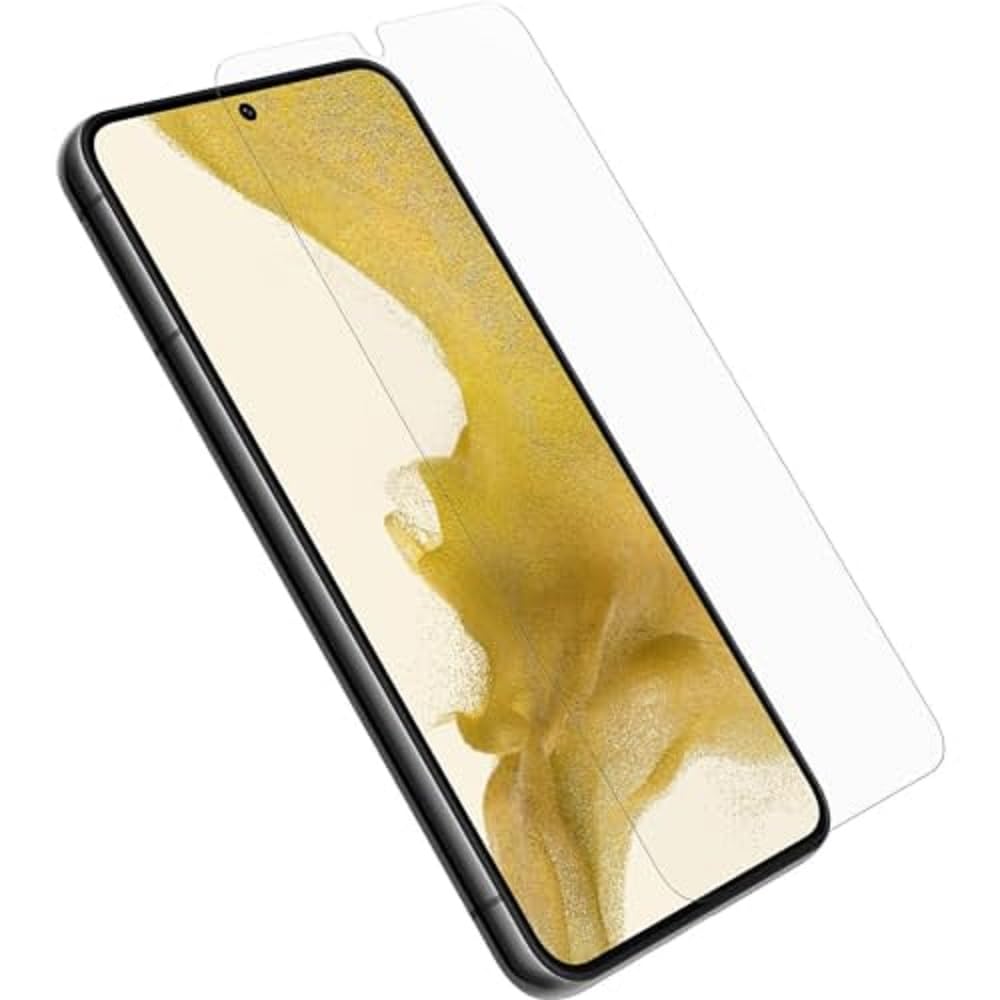OtterBox Alpha Flex Screen Protector for Samsung Galaxy S22, Shatter Resistant, Ultra Strong Protection against cracks and chips, Antimicrobial Protection