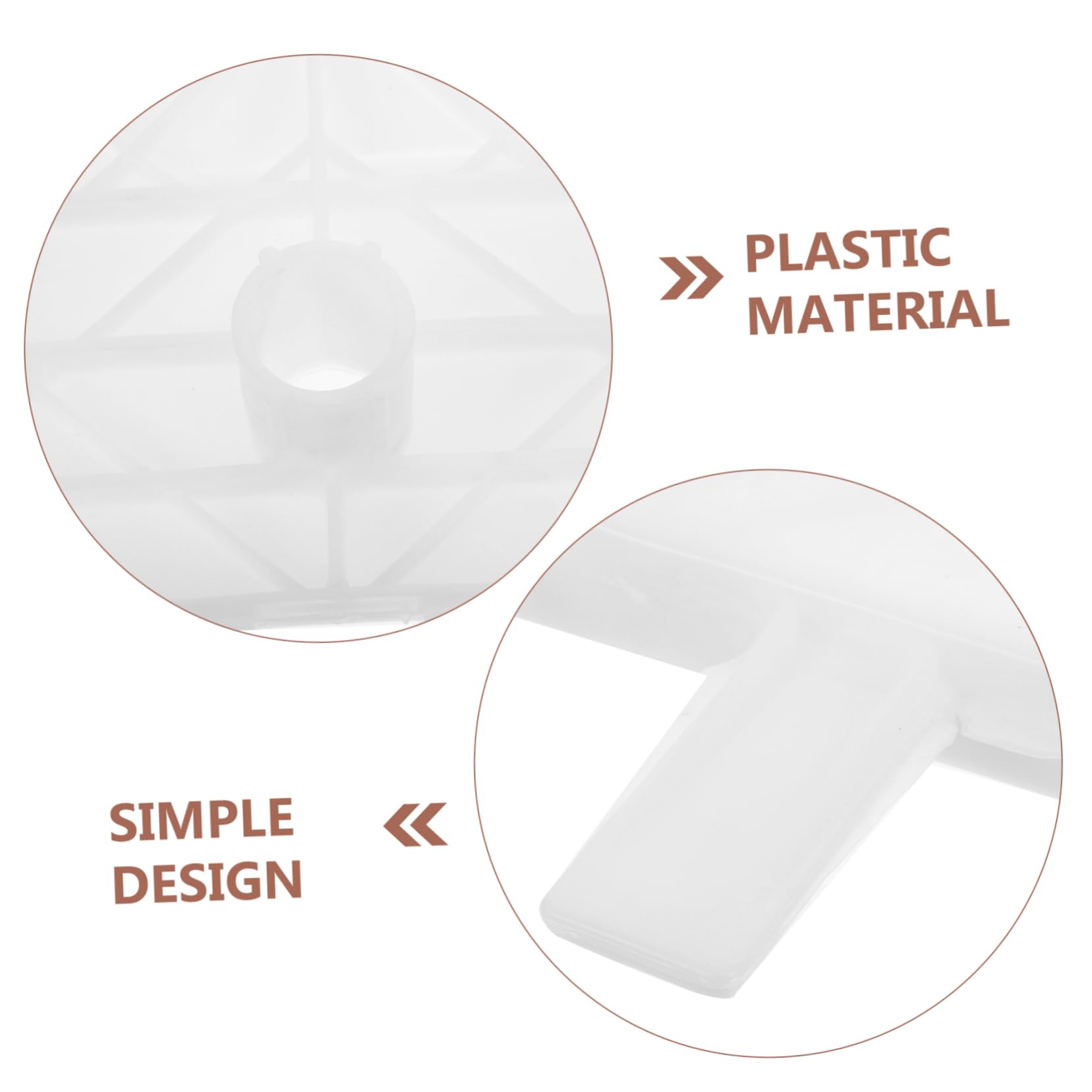 TOYANDONA Rastrillo De Jardín De Dientes De Plástico Resistente para Limpieza Césped Herramienta Agrícola para Jardinería y Mantenimiento De Espacios Exteriores