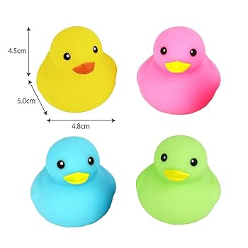 Amazon.co.jp: ぷかぷかアヒルちゃん (4個入り（イエロー