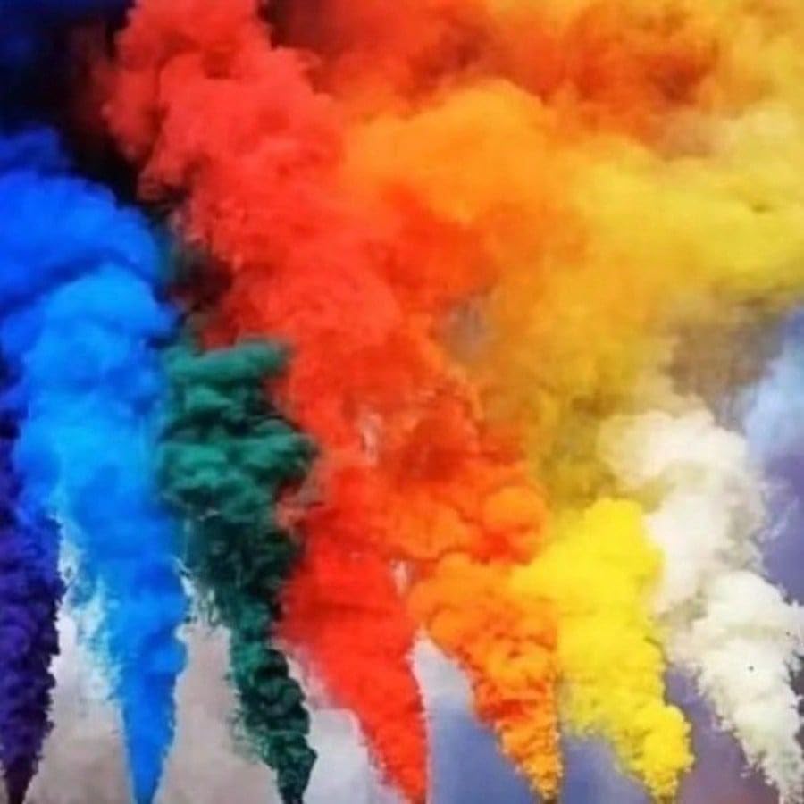 Smoke Cake Smoke Fog Smoke Effect Show Round Bomb Stage Photography Aid Toy Event & Party Supplies...