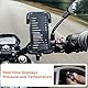 OBEST Reifendruck Kontrollsystem mit App,Intelligentes Bluetooth Motorrad TPMS mit 2 Externen Sensoren, Drahtloser Reifendruck und Temperaturdetektor, Unterstützt iOS und Android, 0.7-7BAR/10-100PSI