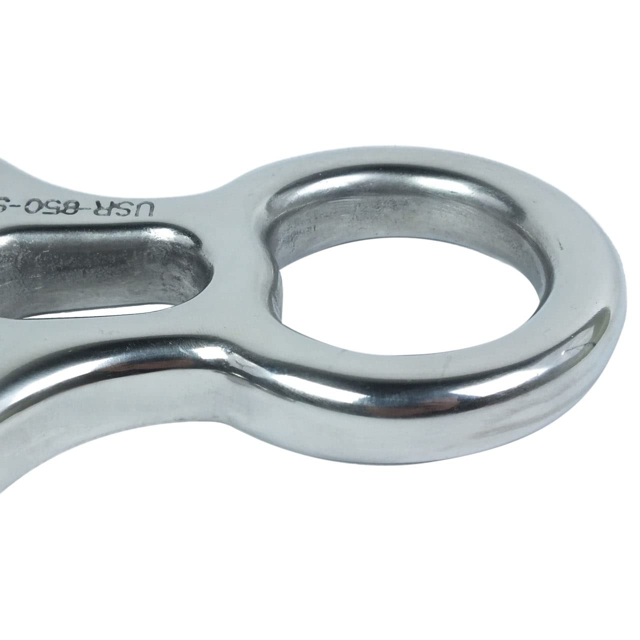 ProClimb 50 kN Rescue Figure 8 Descender Stainless Steel Belay Device