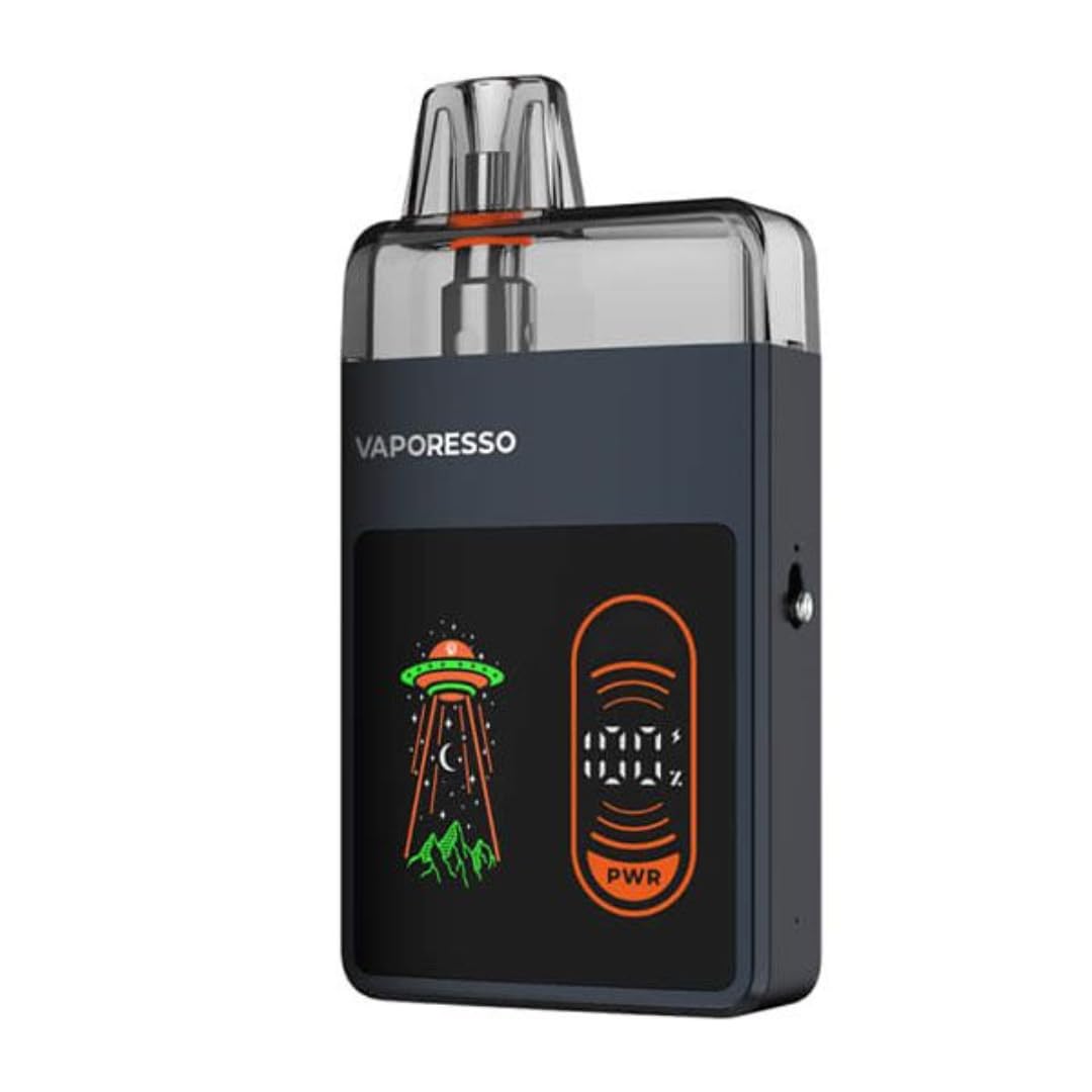 Vaporesso Eco Nano Pro Pod Kit (Gunmetal) - Vaporesso Nano Pod, Vaporesso Eco Nano Pod, 1000 mAh battery, Dynamic Display, 2ml cartridge - No Nicotine (Gunmetal)