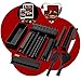 Luspo Sushi Maker Kit - Set Completi + 50 recipes in Italiano+Guida al montaggio | 12 Pezzi - Con Coltello da Sushi Expert - Accessori da Cucina Giapponese per nori regalo