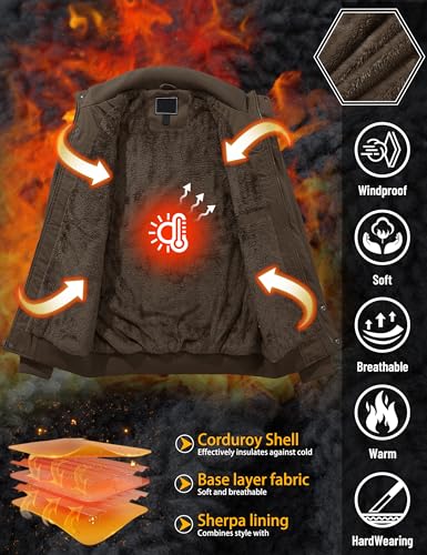 Image of TACVASEN Men's Lightweight Military Cotton Jacket Casual Windbreaker Coat