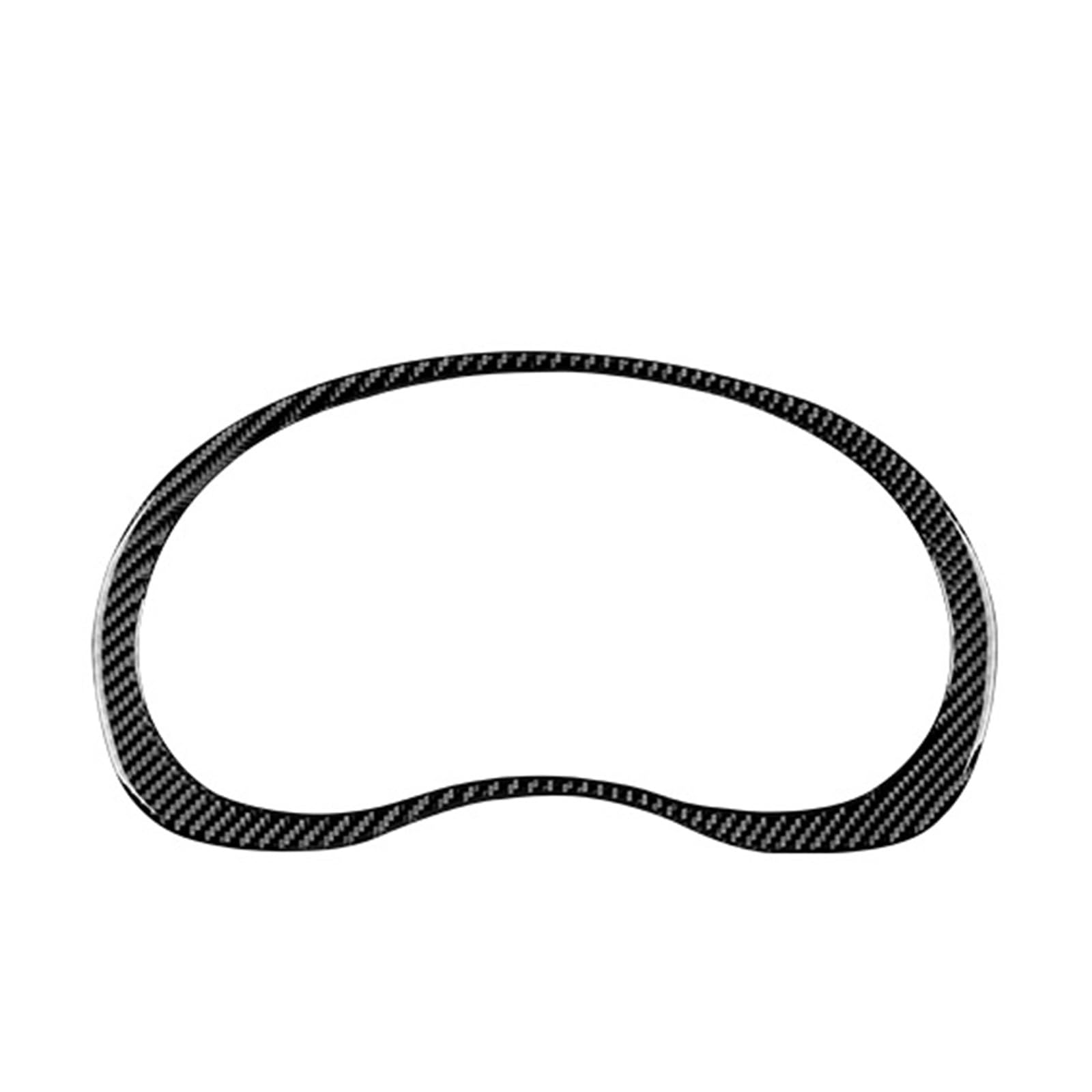 Car Trim Interior for Subaru for WRX Saloon 2015-2021 LHD RHD Car Real Carbon Fiber Sticker Speedometer Dashboard Sticker Interior Mouldings(Black Carbon)