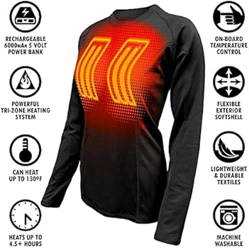 Battery operated heated shirts Clearance