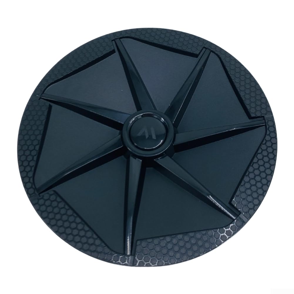 Tapa de cubo de rueda de conducción para cortacésped robótico A1 A1 Pro para A2 – Accesorio de pincho sin herramientas, cubierta de plástico negro (2 piezas)