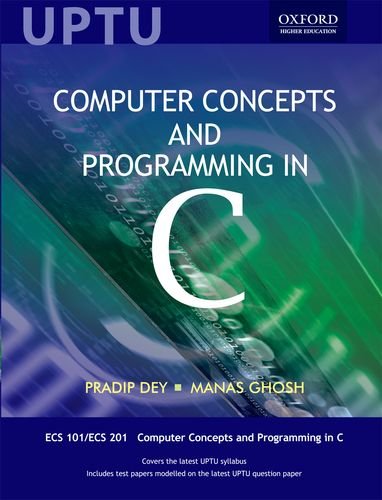 Amazon.in: Buy Computer Concepts And Programming In C Book Online at ...