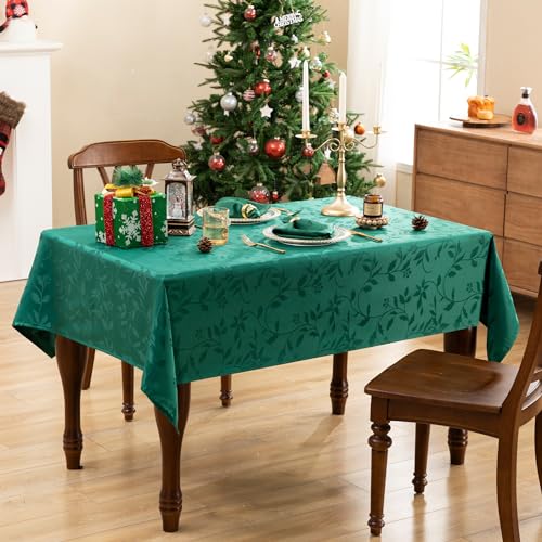 4 servilletas de tela navideñas joybest 20 x 20 pulgadas verde miniatura 7