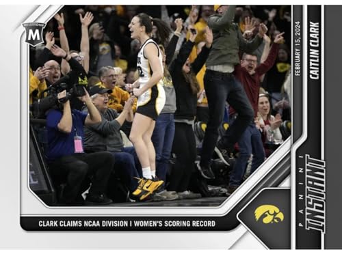 2023-24 Panini Instant Caitlin Clark #48 - Milestone: Clark Claims