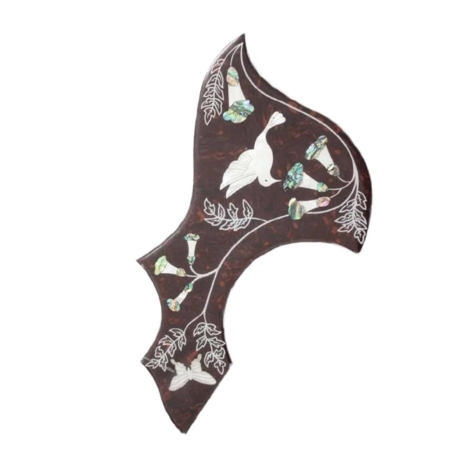 Guitar Pickguard Abalone And Mother Of Pearl Inlay Flower Folk Guitar Pickguard