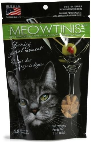 Omega Paws Meowtinis Cat Treats, Small 3 Oz