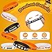 Halloween Rubber Bracelets 30 PCS Bulk Halloween Party Favors Supplies Silicone Wristbands for Gifts Toys Goodie Bag Fillers Stuff Classroom Prizes for Kids Teens Girls Boys