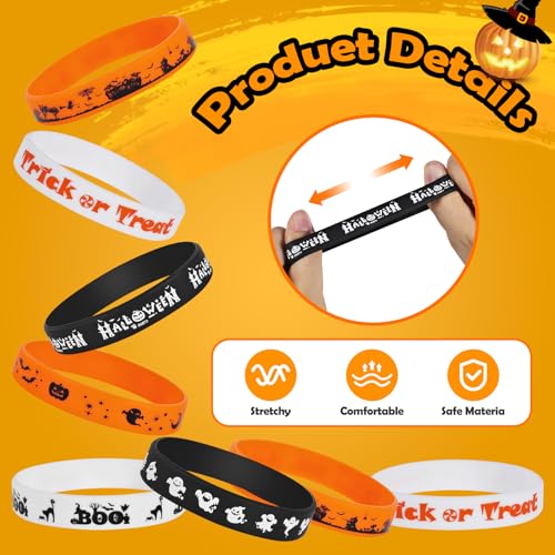 Halloween Rubber Bracelets 30 PCS DROPS TO - image 4