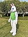 To.beone Hot Easter Bunny Adult Costume Rabbit Halloween Mascot Costume Fancy Dress