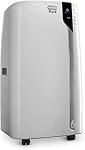 DeLonghi Portable Air Conditioner 14,000 BTU,cool extra large rooms up to 700 sqft,remote,energy saving mode,extremely quiet,dehumidifier,fan,programmable,window venting kit,AC Unit for room,EX390LVYN