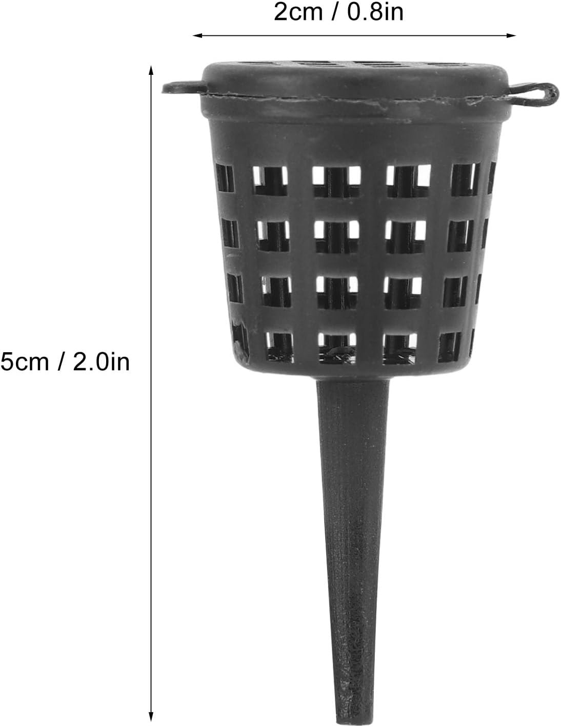 Set of 100 Bonsai Fertilizer Baskets with Lid, Portable Mesh Baskets for Easy Fertilizing of Potted Plants Succulents and Orchids