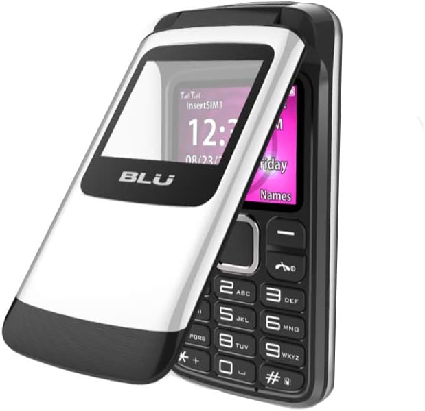 BLU Zoey Flex 3G Z170L 1.8" Cellphone GSM Unlocked Dual Sim (White)