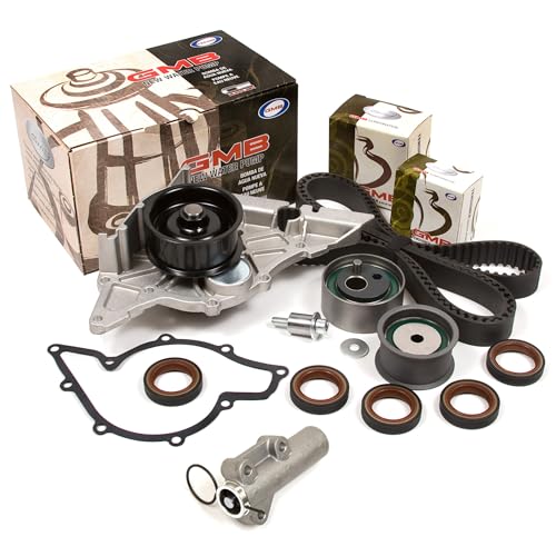 Mizumo Auto MA-9761252723 Timing Belt Kit Water Pump Tensioner Compatible With/For 98-05 VW Passat Audi A4 A6 V6 2.8L DOHC