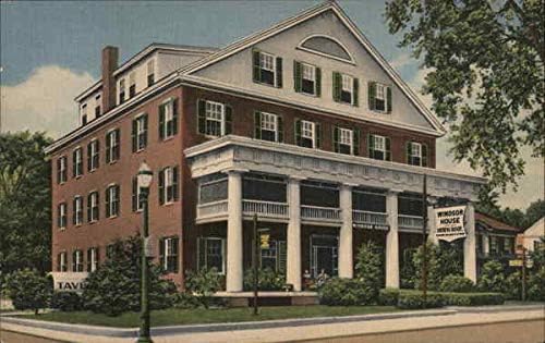 The Windsor House Windsor, Vermont VT Original Antique Postcard