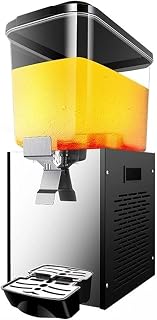 22L Juice Carbonate Beverages Machine Beverage Dispenser Single-tank Cold & Heat Dual Use Drink with High Efficiency