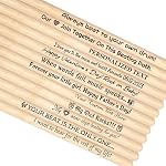 Personalized Drumsticks, Custom Engraved 5A Maple Drum Sticks with Name Text, Gifts for Drummer Musician Men Boyfriend Husband - 1 PAIR (5A Maple Wood)