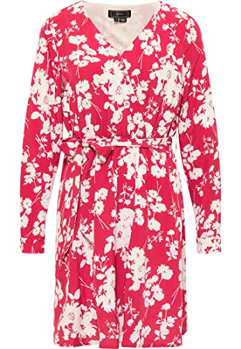 Robe midi à imprimé floral LYNNEA pour sublimer les silhouettes en taille L