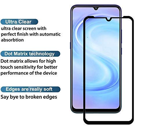 Image of Screen Protector for Huawei Honor P30 (Black) Tempered Glass Edge-to-Edge 6D Screen Guard With Installation Kit