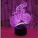 Produktbild 3D Lampe Illusion Led Nachtlicht Usb Tischlampe Für Kinder Baby Kinder Geschenk Nacht Schlafzimmer Mountainbike