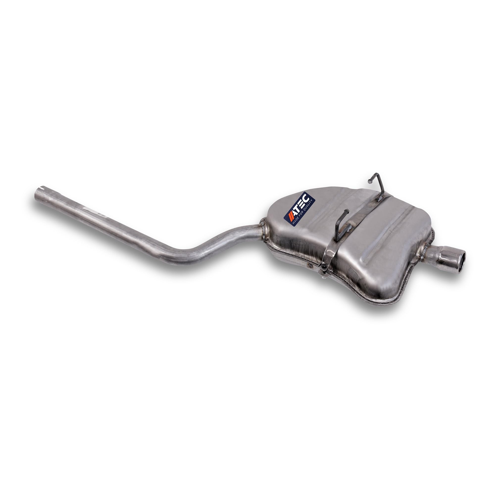 ATEC Germany 1x Silenciador trasero compatible con MINI MINI (R50, R53), MINI Convertible (R52)