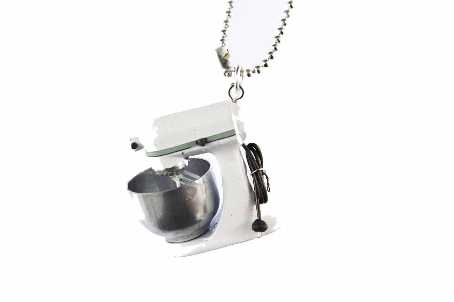 Miniblings Kitchen Machine Necklace 80Cm Cooking Baking Blender Tool