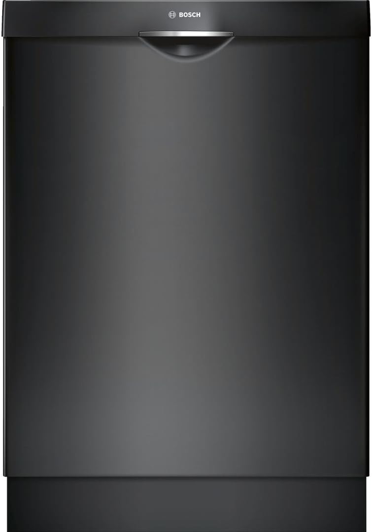 SHS863WD6N 24 300 Series Built-In Fully Integrated Dishwasher with Scoop Handle 16 Place Settings 5 Cycles 5 Options 44 dBA Noise Level Standard 3rd Rack RackMatic and Aquastop in Black