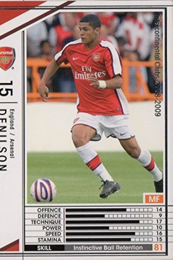 その他 WCCF08-09 Amazon.co.jp: WCCF/08-09/ アーセナル/白/072/デニウソン