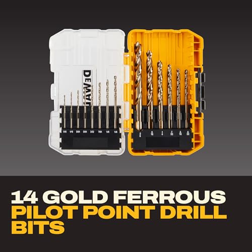 Image of DEWALT Screwdriver Bit Set, 100 Pc Impact Driver Bit Set with Drill Bits, Magnetic Holder and Nut Drivers, FlexTorq Impact Ready, ToughCase Included (DWA2FTS100)