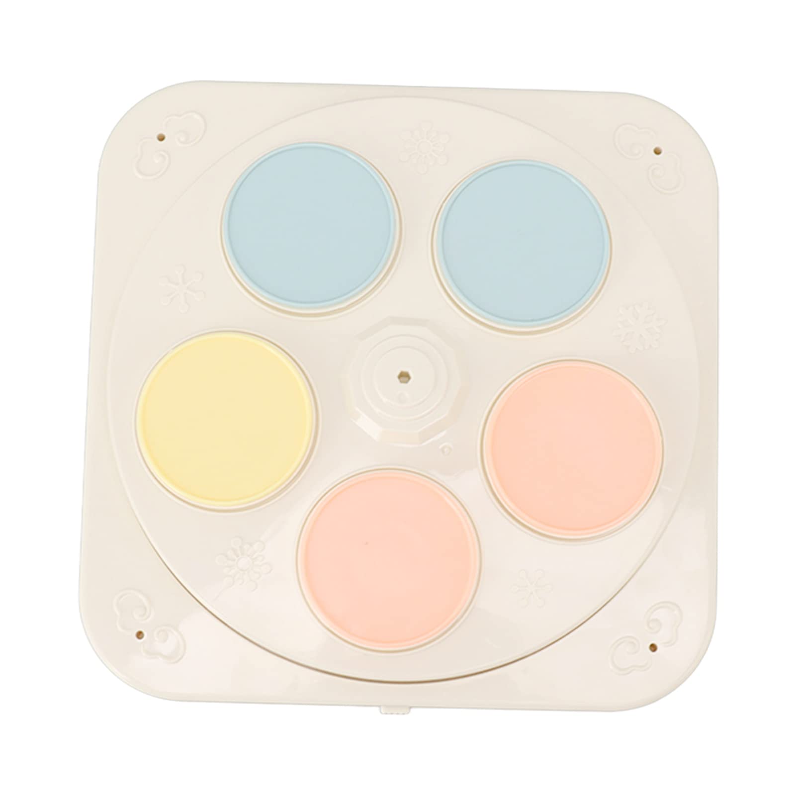 Jwthee Rotary Dessert Machine, Carousel Cake rack, Rotating Desserts Display Table 8 Inch Automatic Rotating Cupcake Stand Machine for Wedding Birthday (ABS 2)