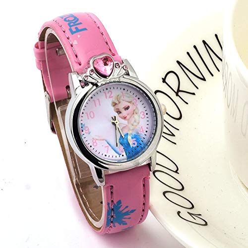 Relógio Infantil Princesa Dos Desenhos Animados Quartzo
