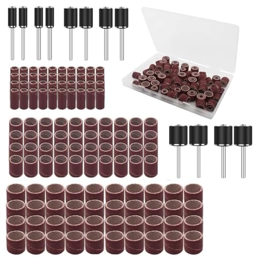132-Pieces Sanding Drums Kit for Dremel