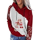 Hanraz Pullover Weihnachten OberteilWinterpullover OberteileWeihnachtspullover Damen Mode HerbstChristmas Sweater