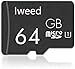 Produktbild iweed Speicherkarte Micro SD 64GB Ultra Micro SD Karte Memory Card für Kameras, Tablets und Android-Smartphones U1-64GB