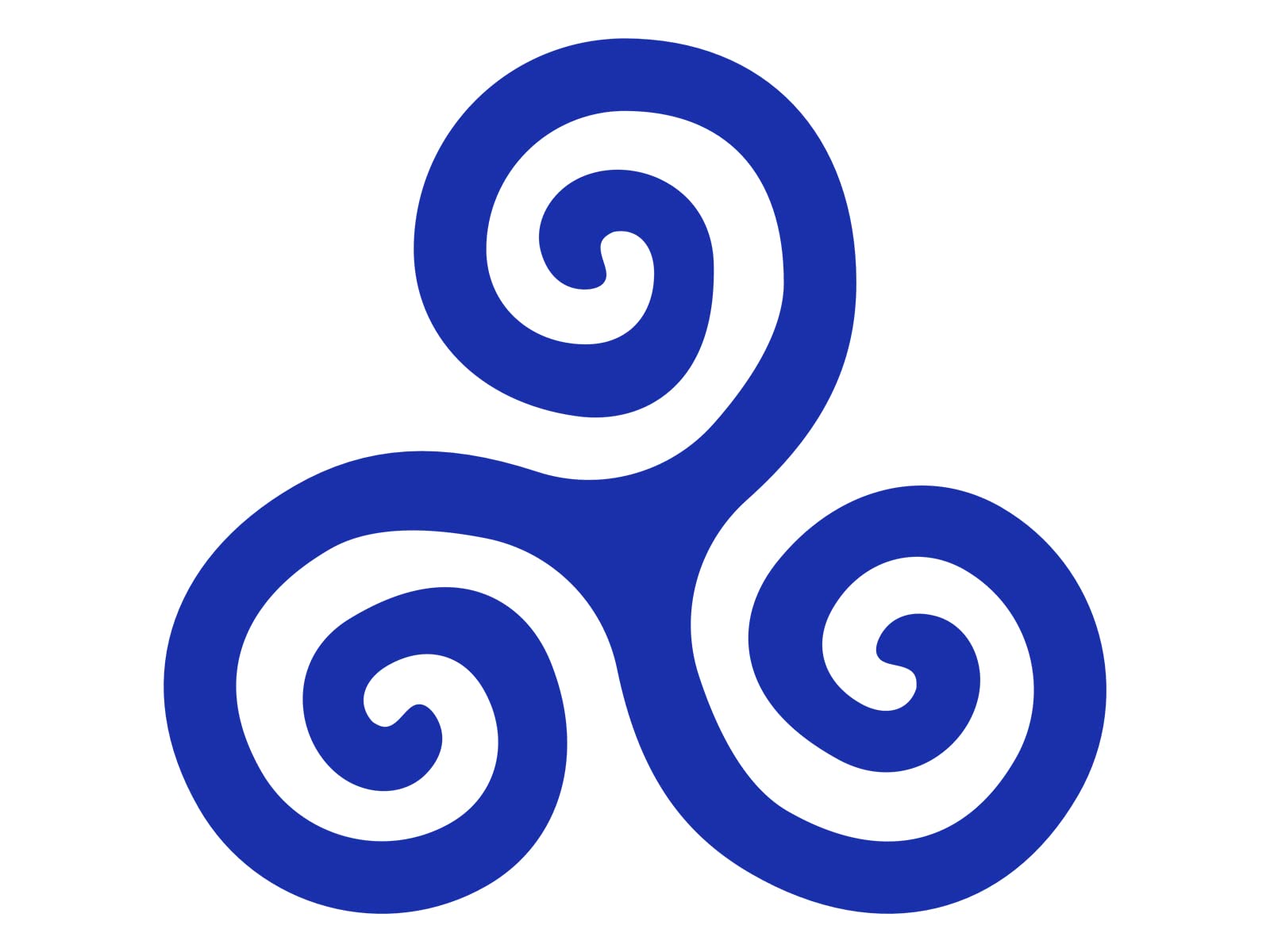 Triskelion Triskeles Triple Spiral Celtic Decal Sticker
